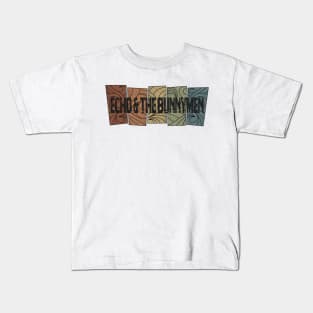 Echo & the Bunnymen Retro Pattern Kids T-Shirt